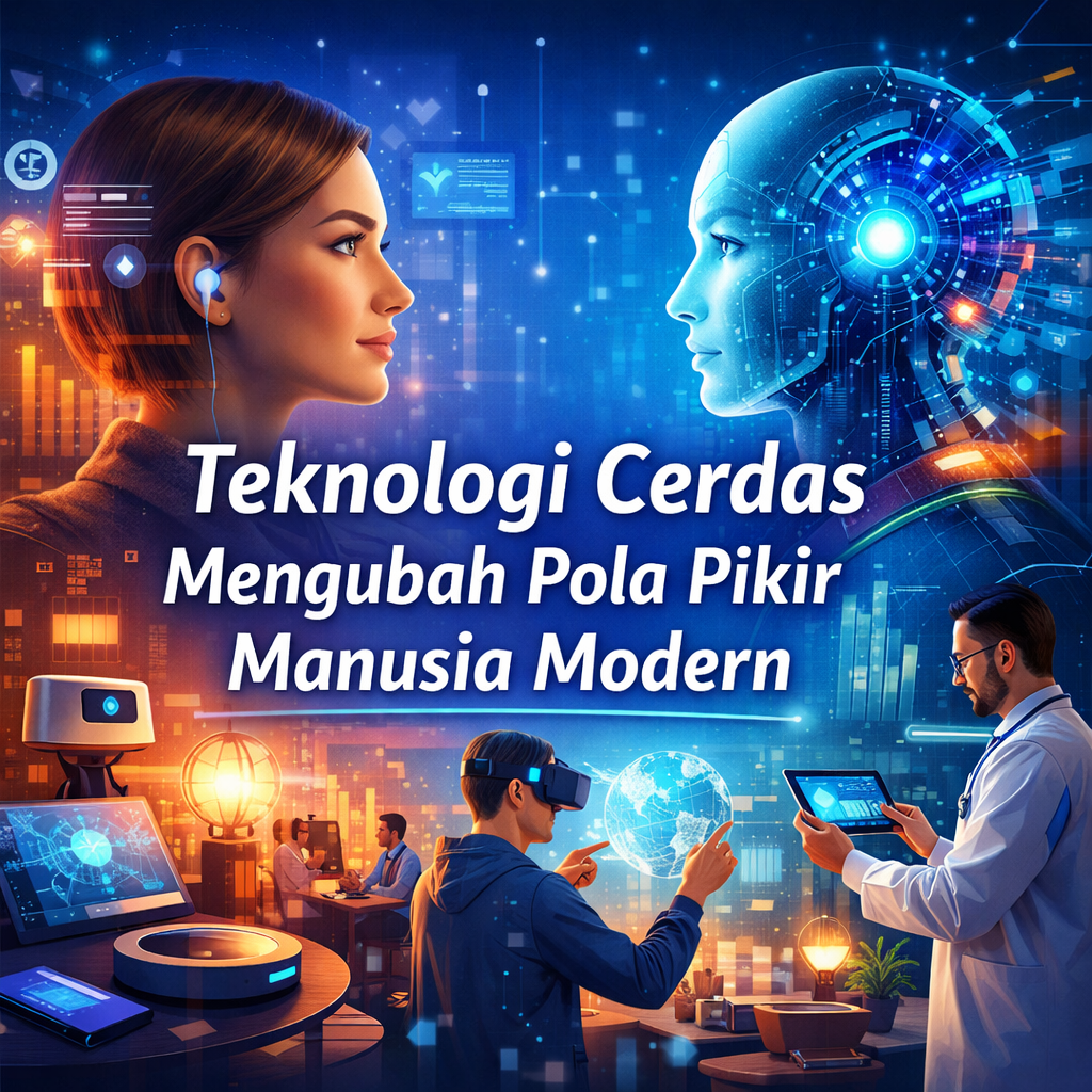 Teknologi cerdas mengubah pola pikir manusia modern di era digital